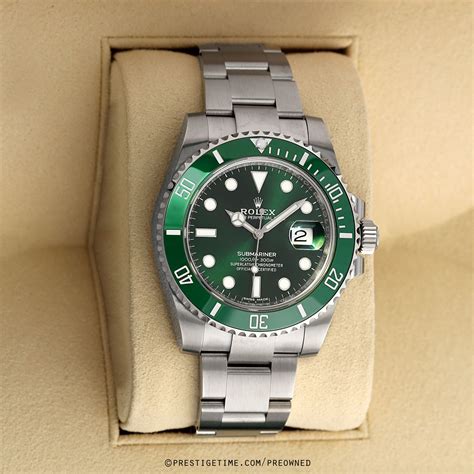 rolex hulk used|Rolex Hulk original price.